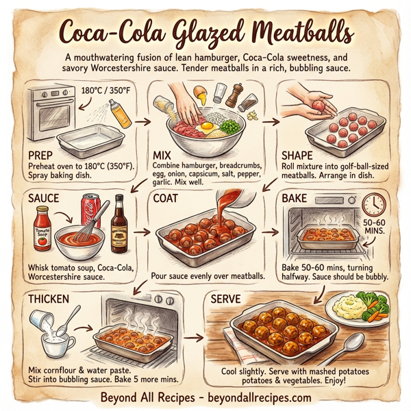Coca-Cola Glazed Meatballs instructions