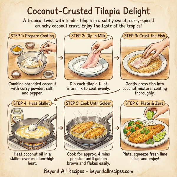 Coconut-Crusted Tilapia Delight instructions