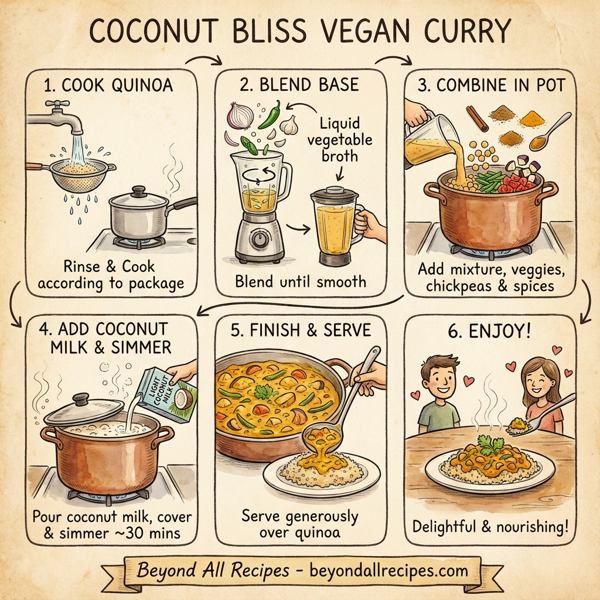 Coconut Bliss Vegan Curry instructions