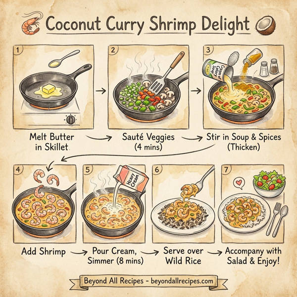 Coconut Curry Shrimp Delight instructions