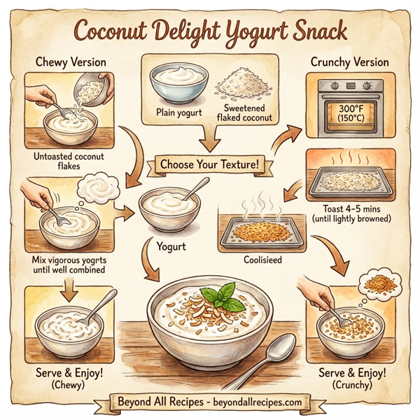 Coconut Delight Yogurt Snack instructions