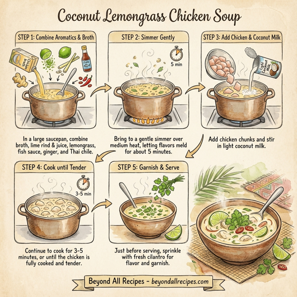 Coconut Lemongrass Chicken Soup instructions