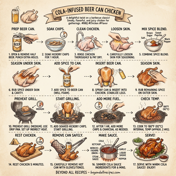 Cola-Infused Beer Can Chicken instructions