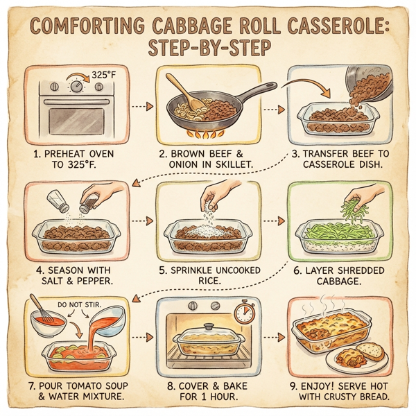 Comforting Cabbage Roll Casserole instructions