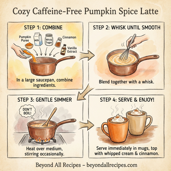 Cozy Caffeine-Free Pumpkin Spice Latte instructions
