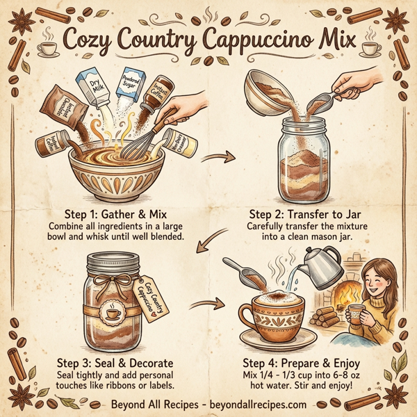 Cozy Country Cappuccino Mix instructions