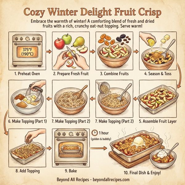 Cozy Winter Delight Fruit Crisp instructions