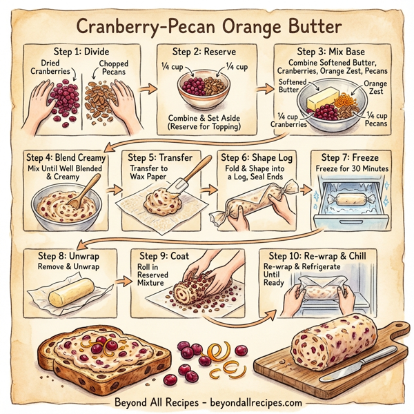 Cranberry-Pecan Orange Butter instructions