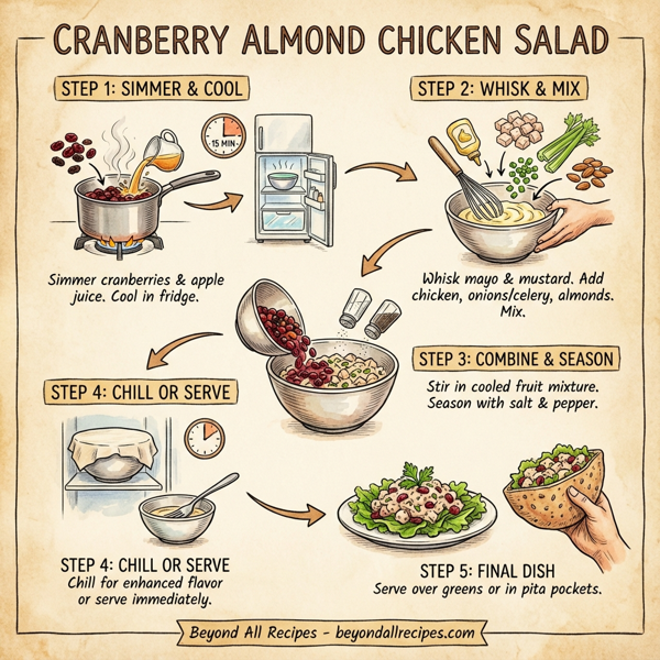 Cranberry Almond Chicken Salad instructions