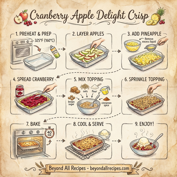 Cranberry Apple Delight Crisp instructions