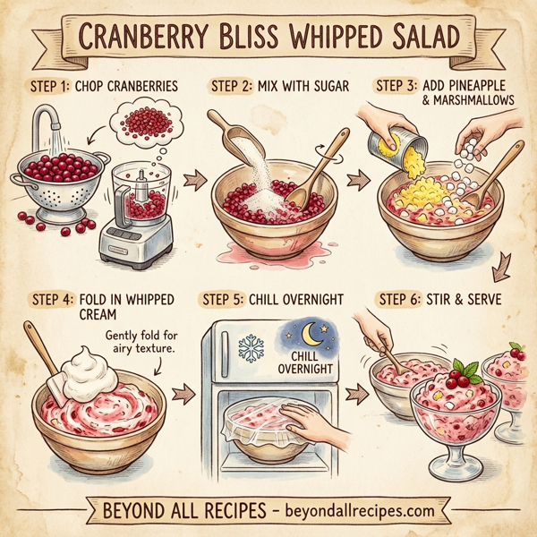 Cranberry Bliss Whipped Salad instructions