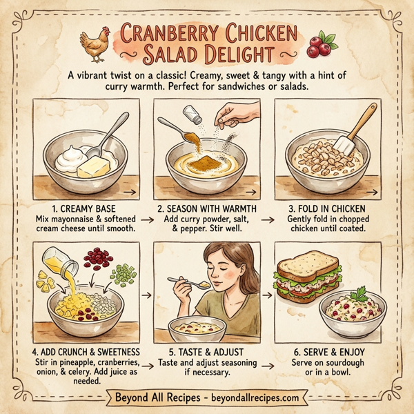 Cranberry Chicken Salad Delight instructions