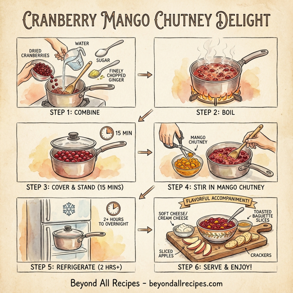 Cranberry Mango Chutney Delight instructions