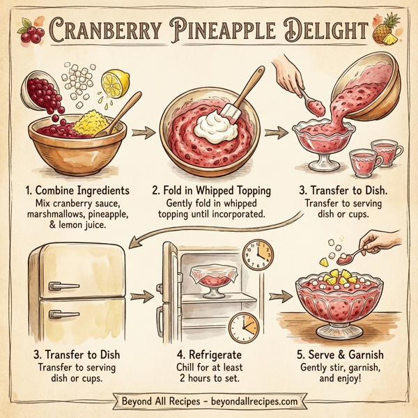 Cranberry Pineapple Delight instructions