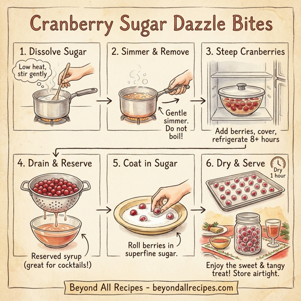 Cranberry Sugar Dazzle Bites instructions