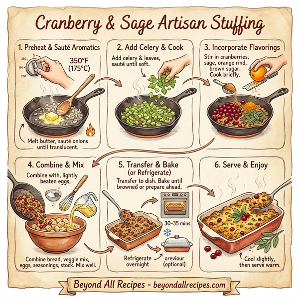 Cranberry & Sage Artisan Stuffing instructions
