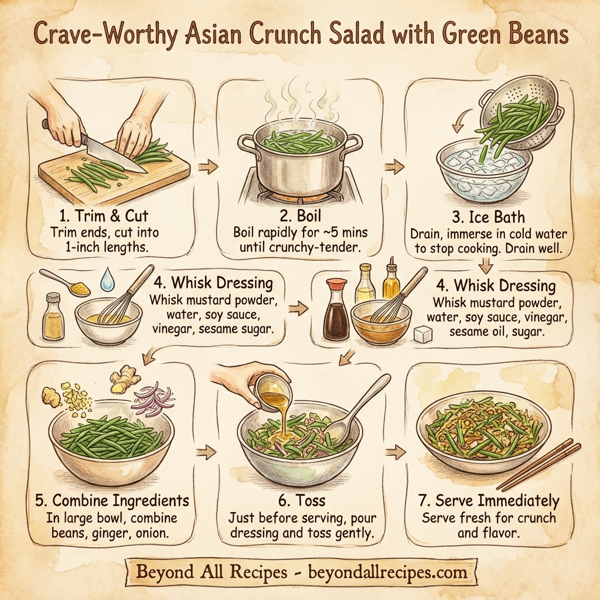 Crave-Worthy Asian Crunch Salad with Green Beans instructions