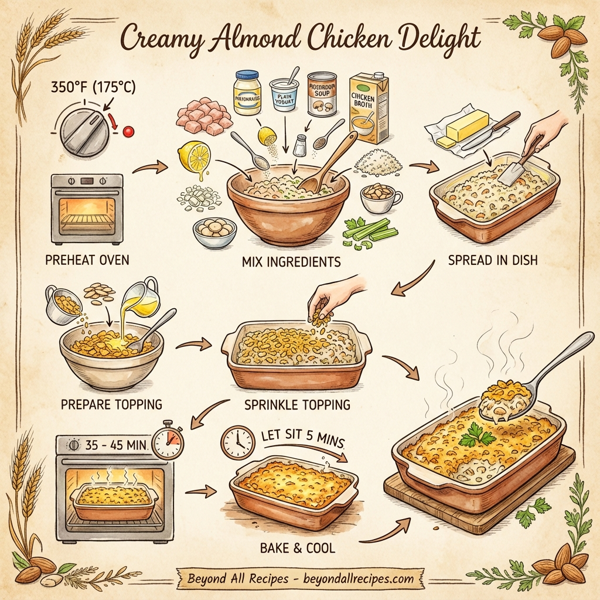 Creamy Almond Chicken Delight instructions