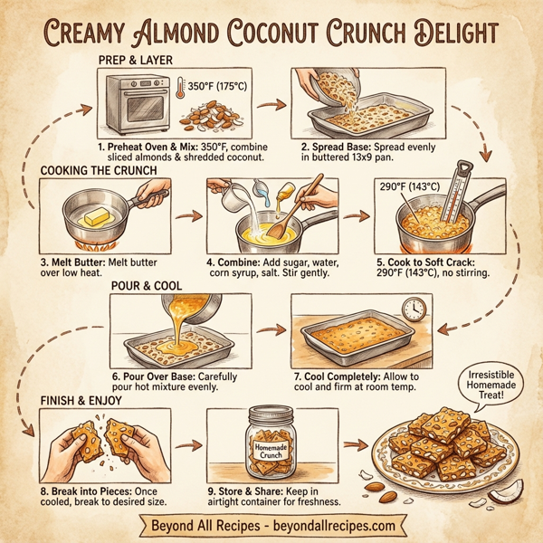 Creamy Almond Coconut Crunch Delight instructions