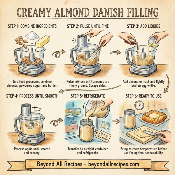 Creamy Almond Danish Filling instructions