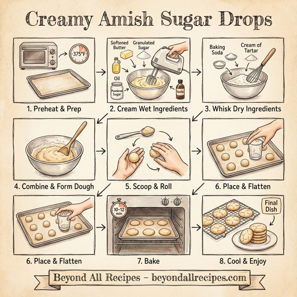 Creamy Amish Sugar Drops instructions