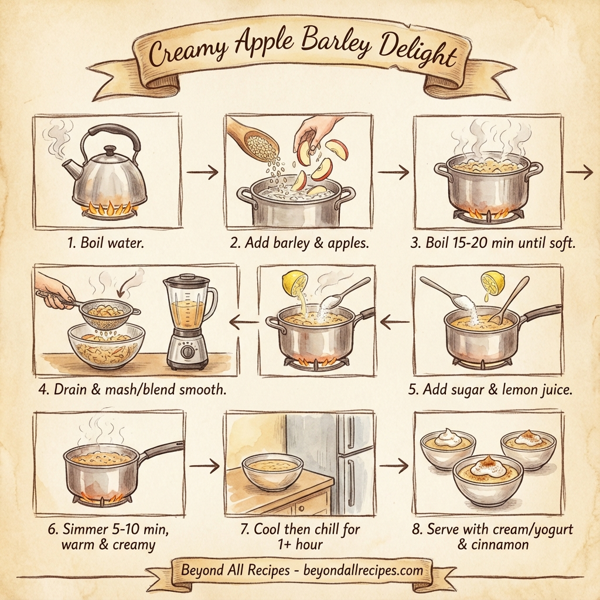 Creamy Apple Barley Delight instructions