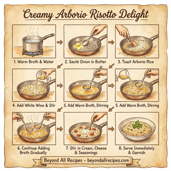 Creamy Arborio Risotto Delight instructions