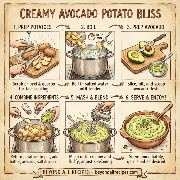 Creamy Avocado Potato Bliss instructions