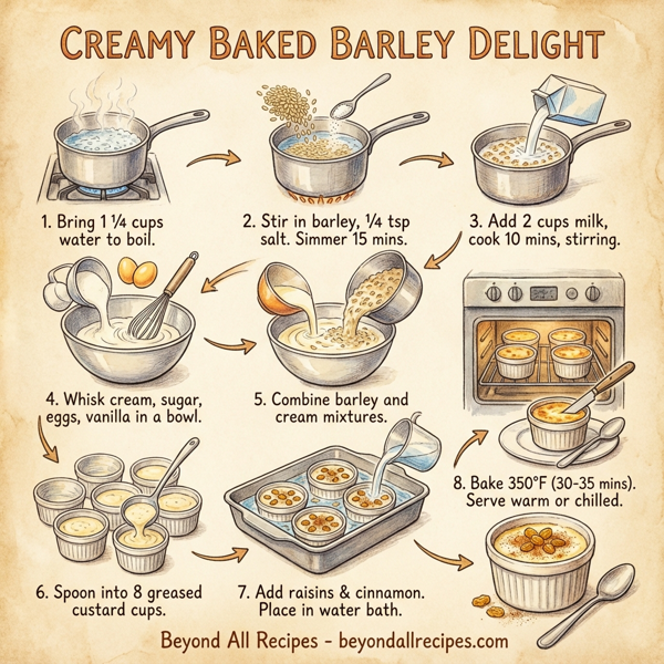 Creamy Baked Barley Delight instructions