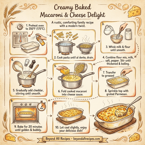Creamy Baked Macaroni & Cheese Delight instructions