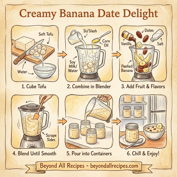 Creamy Banana Date Delight instructions