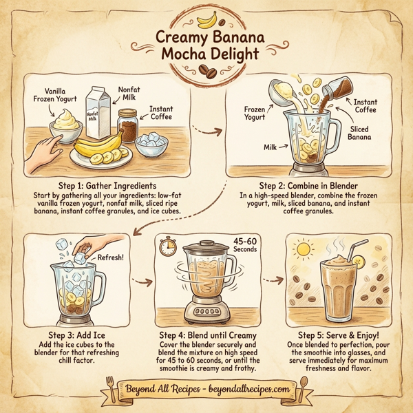 Creamy Banana Mocha Delight instructions