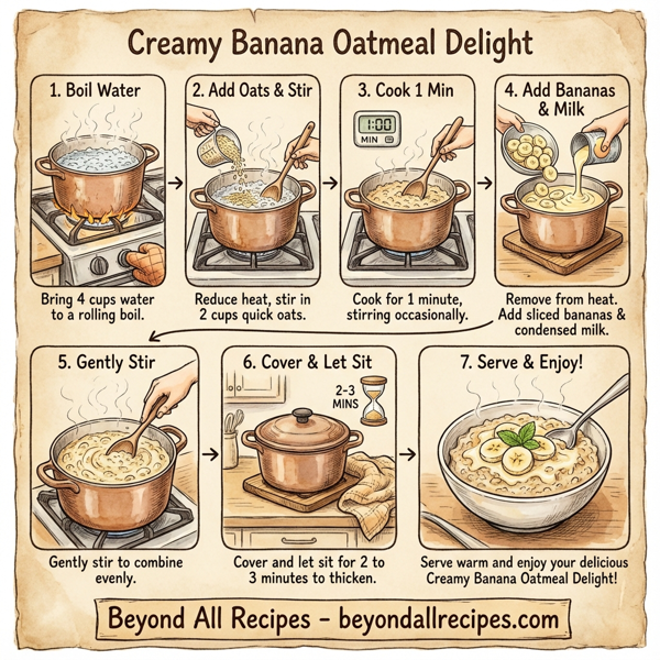 Creamy Banana Oatmeal Delight instructions