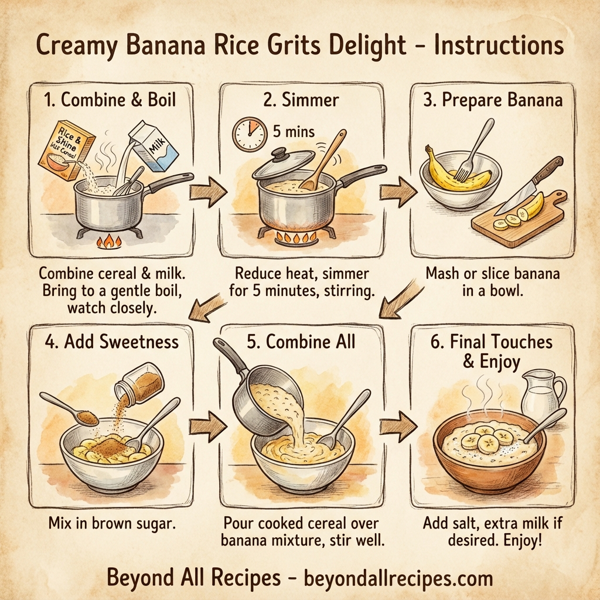 Creamy Banana Rice Grits Delight instructions