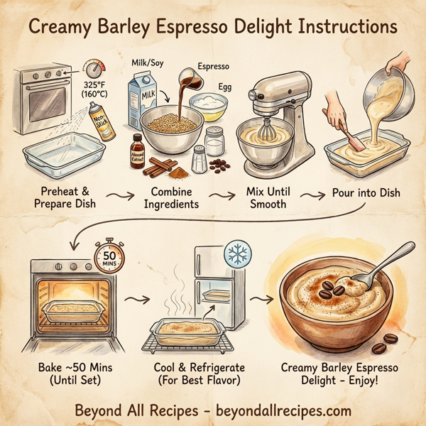 Creamy Barley Espresso Delight instructions