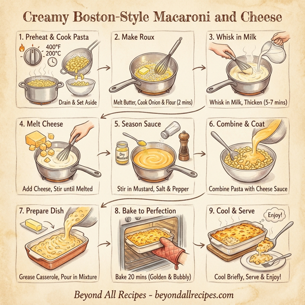 Creamy Boston-Style Macaroni and Cheese instructions