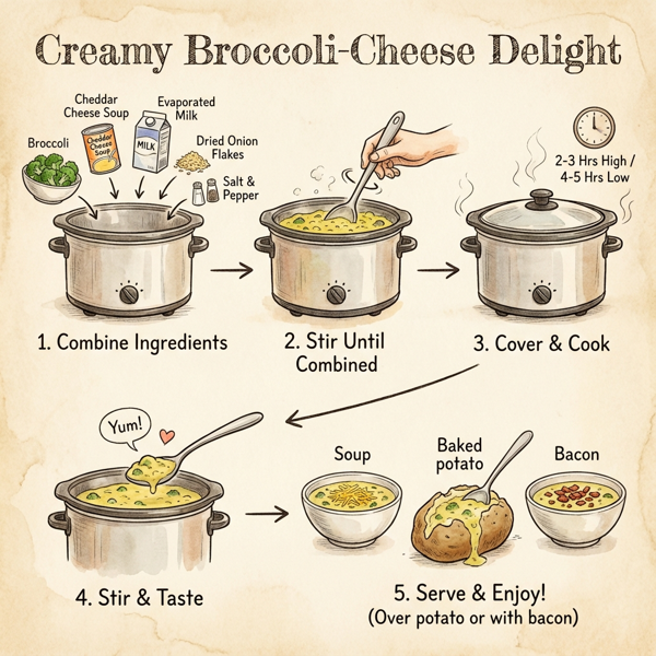 Creamy Broccoli-Cheese Delight instructions