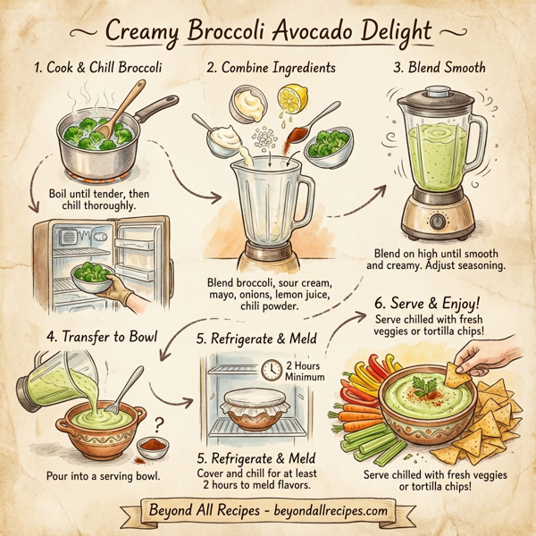 Creamy Broccoli Avocado Delight instructions