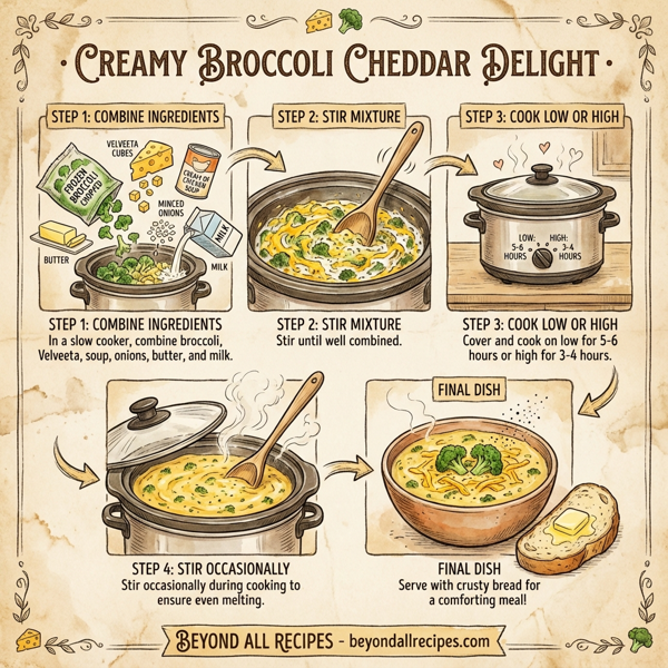 Creamy Broccoli Cheddar Delight instructions