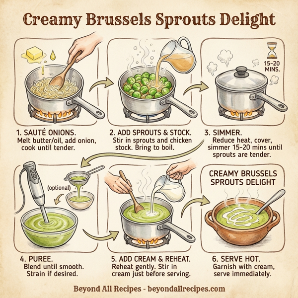 Creamy Brussels Sprouts Delight instructions