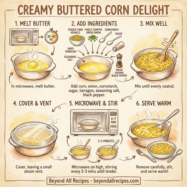 Creamy Buttered Corn Delight instructions