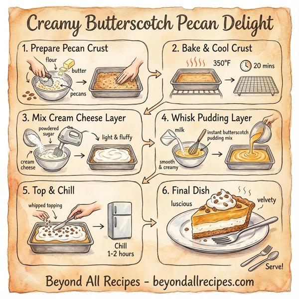 Creamy Butterscotch Pecan Delight instructions
