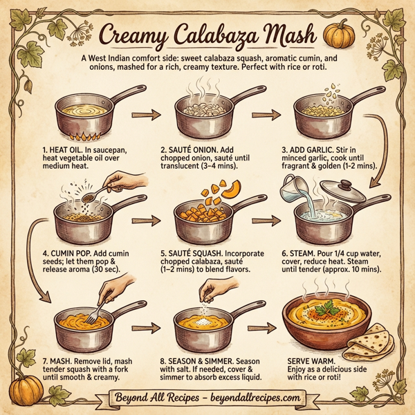 Creamy Calabaza Mash instructions