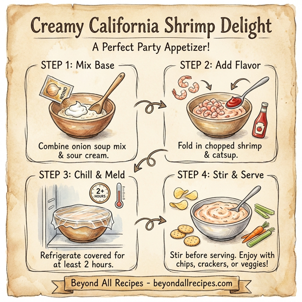 Creamy California Shrimp Delight instructions