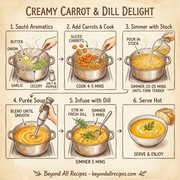 Creamy Carrot & Dill Delight instructions