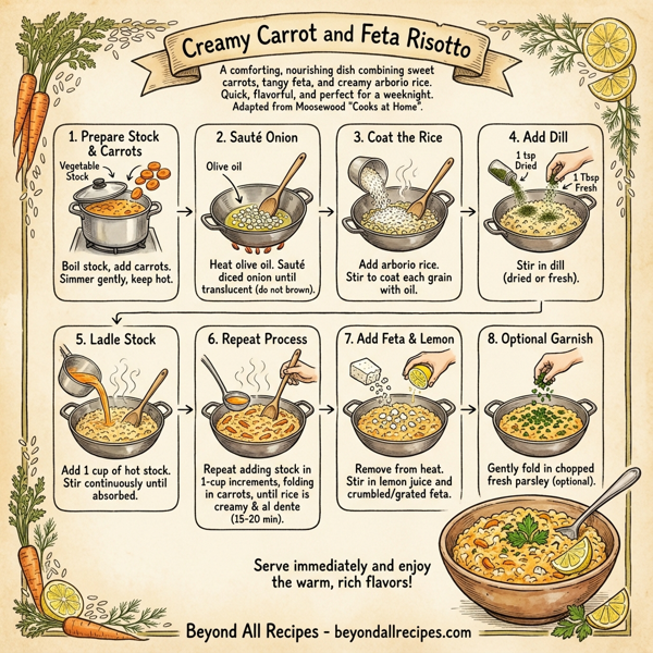 Creamy Carrot and Feta Risotto instructions