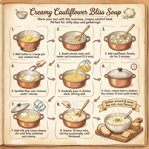 Creamy Cauliflower Bliss Soup instructions