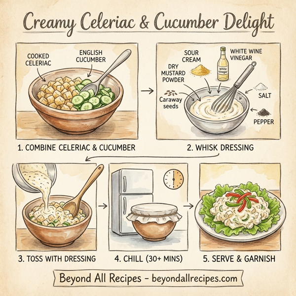 Creamy Celeriac and Cucumber Delight instructions