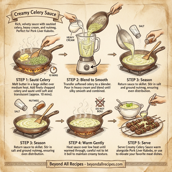 Creamy Celery Sauce instructions
