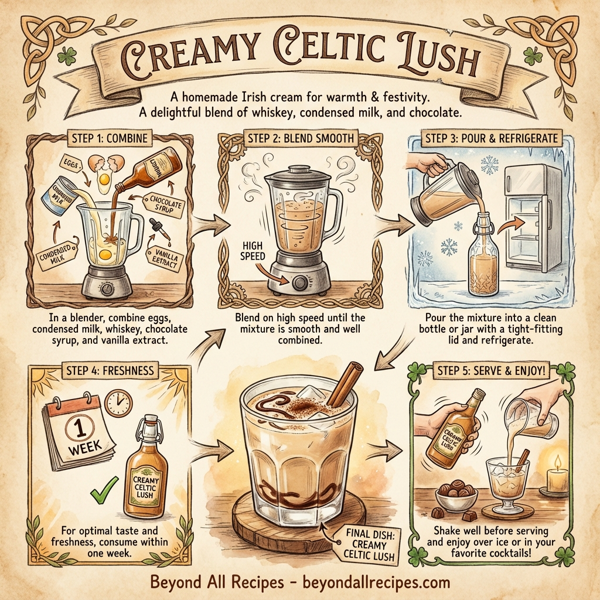 Creamy Celtic Lush instructions